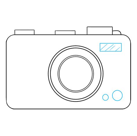 How to Draw a Camera - Really Easy Drawing Tutorial | Camera drawing ...