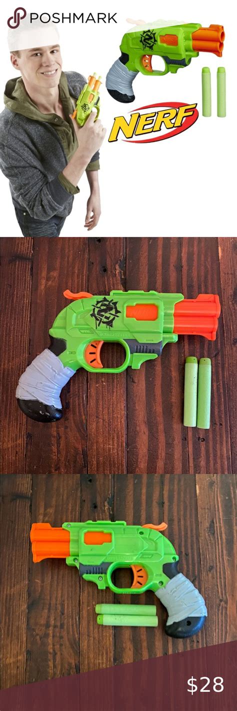 Hasbro Nerf Microshots Zombie Strike Doublestrike Classic Micro Blaster