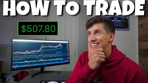 How To Day Trade For Beginners 500 Profit Youtube