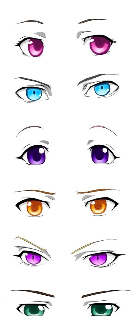 Como Desenhar Olhos De MangÁ Anime Desenhar Mangá Desenhar Olhos