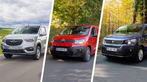 Comparativa Opel Combo Furgón vs Citroën Berlingo Furgón vs Peugeot