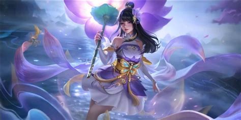 Beli Skin KAGURA WATER LILY STARLIGHT SKIN KAGURA Mobile Legends