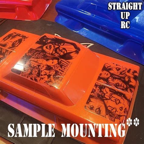 Custom Waterslide Decal Rc Lowrider Airbrush Mural Style 100 Twins