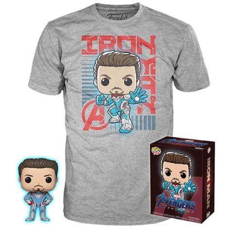 Avengers Endgame Iron Man Glow In The Dark Funko Pop Vinyl Figure