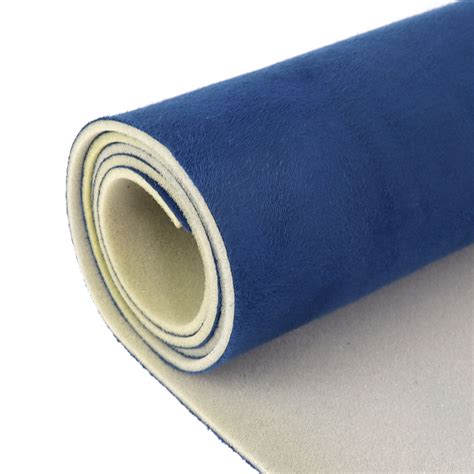 Edgeseal Faux Suede Headliner Roof Fabric Car Interior Replacement Blue