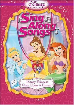 Disney Princess Sing Along Songs Once Upon Dream USA DVD Amazon