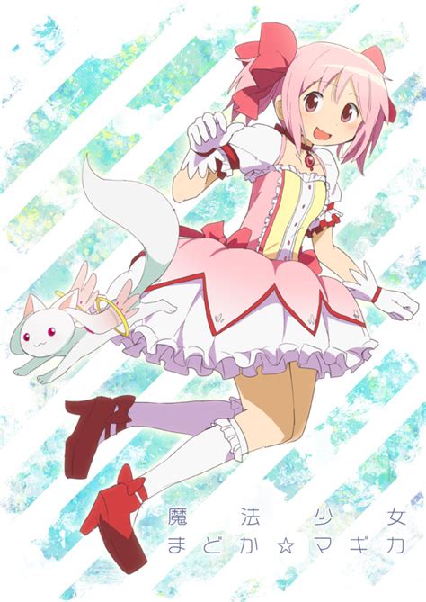 U Ka Pixiv5407 Kaname Madoka Kyubey Mahou Shoujo Madoka Magica