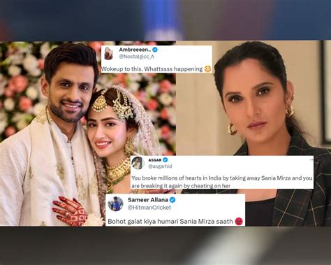 Bohot Galat Kiya Humari Sania Mirza K Saath Fans React As Shoaib