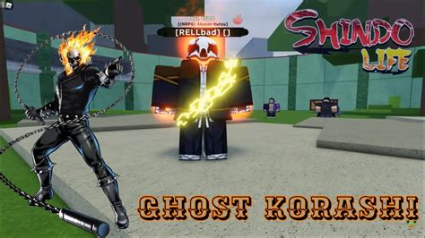 CODES Ghost Korashi showcase Ghost Korashi обзор в Шиндо Лайф