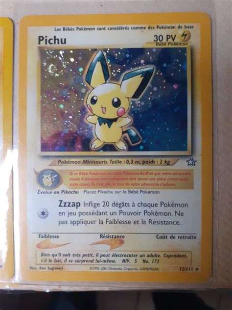 The Pokémon Company Carta collezionabile Pichu et Umbreon Catawiki