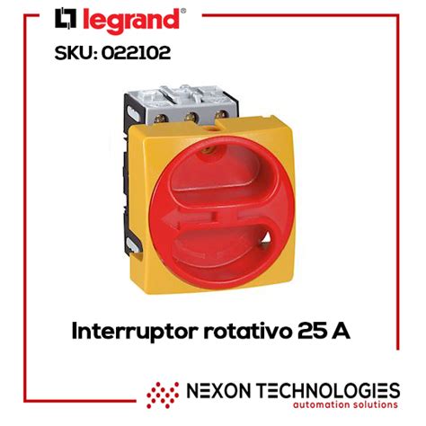 Interruptor Rotativo Legrand A Nexon Technologies