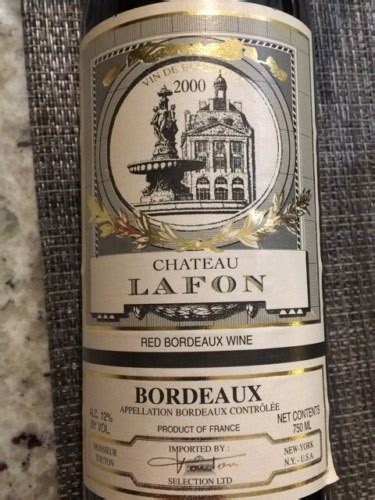 Château Lafon Bordeaux Vivino Australia