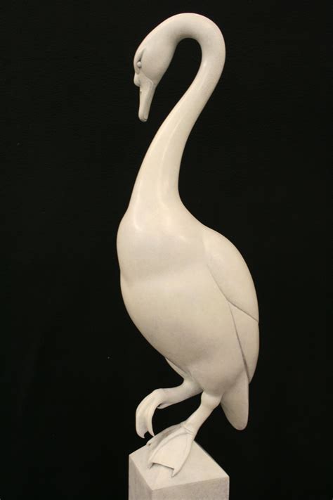 Bronze Swan | Adam Binder Sculptures