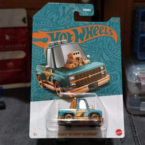 Jual Hot Wheels Anniversary 56th Toon D Chevy Silverado Shopee Indonesia