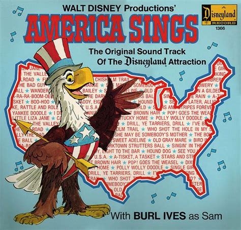 Disneyland Record "America Sings" 1974 | America sings, Disneyland ...