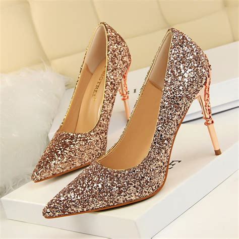 Αγοράστε Bigtree Womens Fashion Sexy Metal Heel Thin Heel High Heel