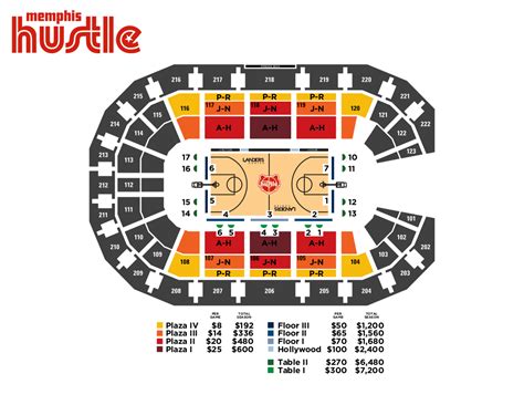 Landers Center: Seating Charts