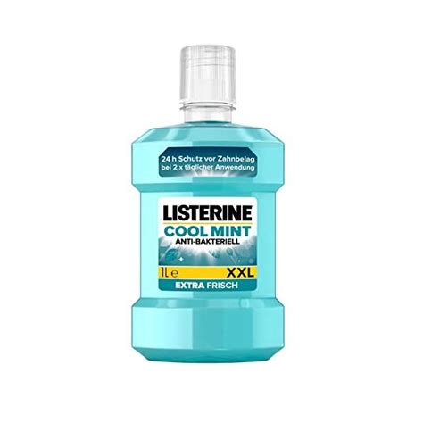 Listerine Cool Mint 1 Litre Rinçage Buccal Antibactérien Aux Huil