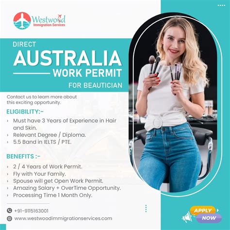 Beautician Beauticians West Wood Immigration Work Permit