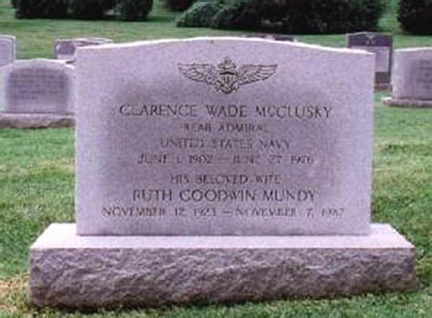 McClusky, Clarence Wade. - WW2 Gravestone