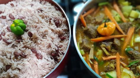 The Best Jamaican Sunday Dinnercurried Beefjasmine Riceandpeas