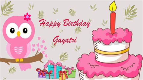 Happy Birthday Gayatri Image Wishes General Video Animation Youtube