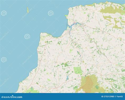 Torridge England Great Britain Osm No Legend Stock Illustration