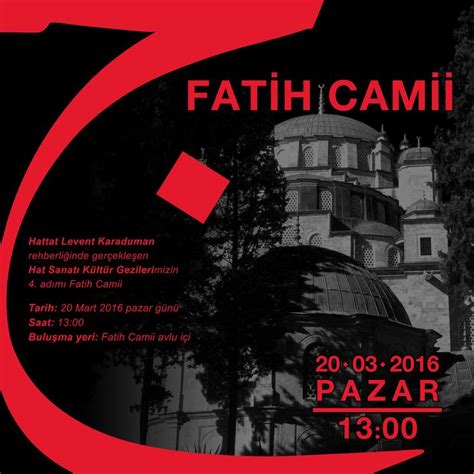 istanbul Fatih cami mosque LeventKaraduman kültür sanat gezi