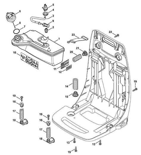 Exploring The Components Of The Stihl BR450 A Detailed Diagram