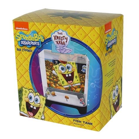 Penn Plax Eorder G Spongebob Plastic Tank