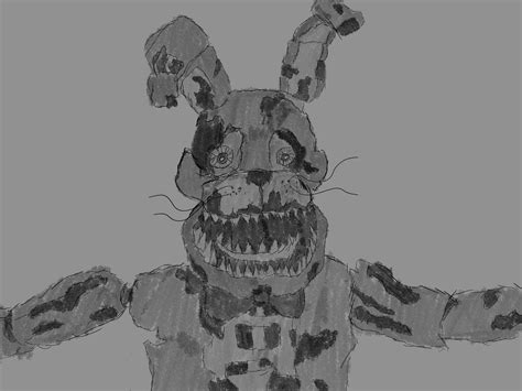 Nightmare Bonnie By Hexandhisart On Deviantart