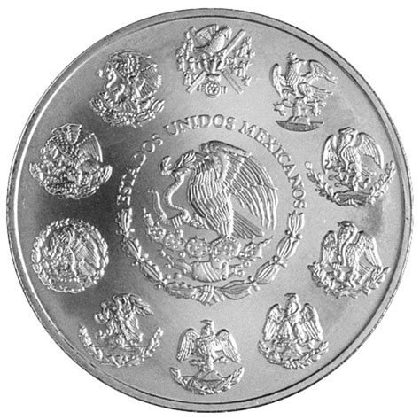 Mexico Libertad 2021 1 Onza Plata Monedas Lamasbolano