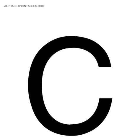 Black Letter C Amulette