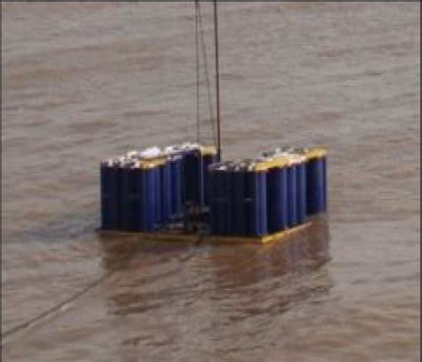 The Shoal Water Cpt Equipment Was Towed By A Boat With The Buoyancy