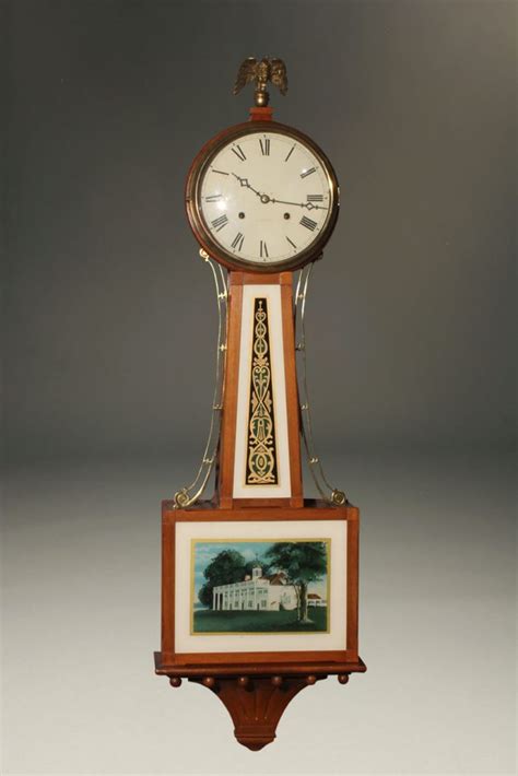 Biedermeier Antique Wall Clock