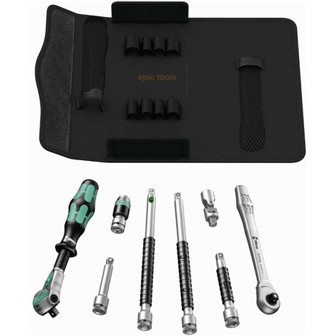 Wera Kraftform Kompakt Zyklop Ms Metal Speed Ratchet Set Piece