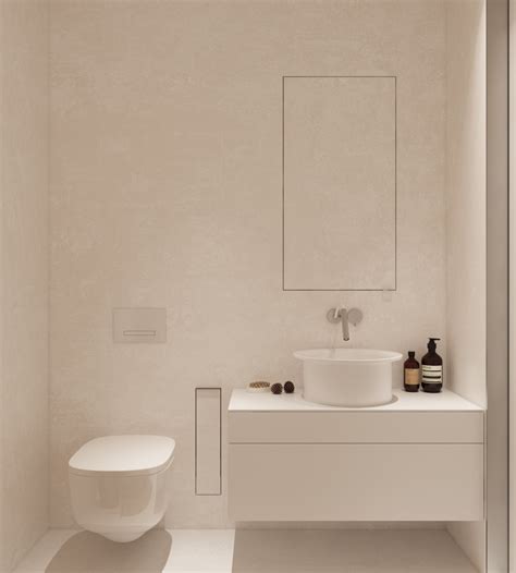 Minimalist bathroom sanitaryware | Interior Design Ideas