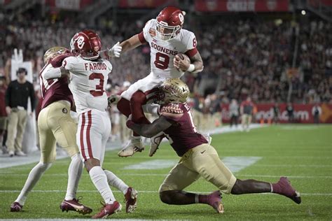 Travis No 13 Florida State Beat Oklahoma In Cheez It Bowl