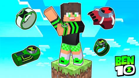 ADDONS OMNIVERSE APENAS UM BLOCO DE BEN 10 No MINECRAFT YouTube