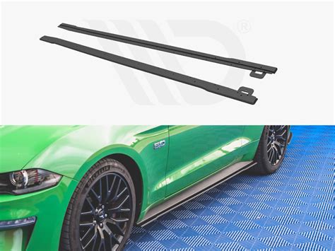 Street Pro Side Skirts Diffusers V Ford Mustang Gt Mk Facelift