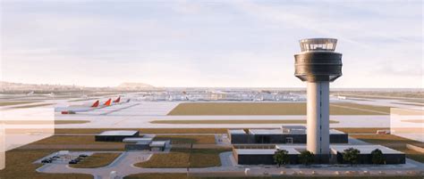 Nueva Torre De Control Y Segunda Pista De Aterrizaje Del Aeropuerto