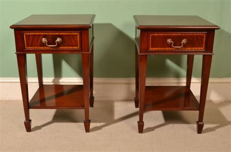 Edwardian Mahogany Bedside Cabinets Cabinets Matttroy