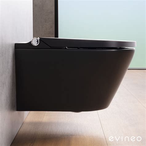 Evineo Ineo3 WC Lavant Suspendu Soft Noir Mat BE0603BM REUTER