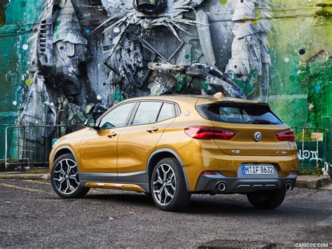 2018 Bmw X2 Xdrive20d M Sport X Color Galvanic Gold Rear Three Quarter Caricos