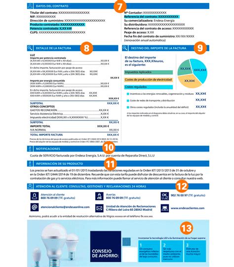 Tu Factura De Luz Endesa Endesa