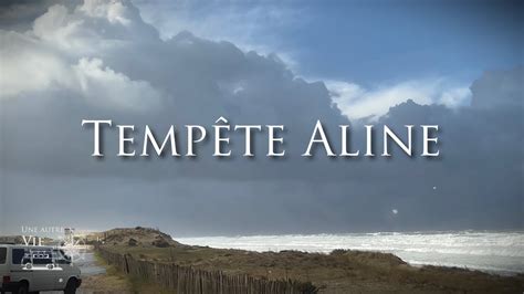 Tempête Aline vue de la cote atlantique en Gironde YouTube