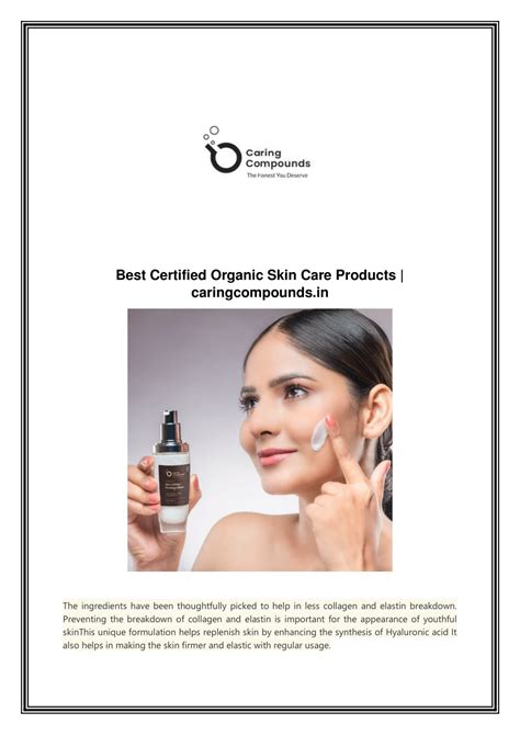 Ppt Best Certified Organic Skin Care Products Powerpoint Presentation Id11691175