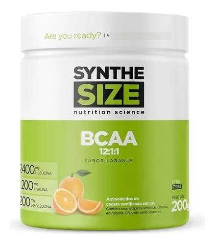 Bcaa Synthe Size G Altamente Concentrado Salvador Sabor A A