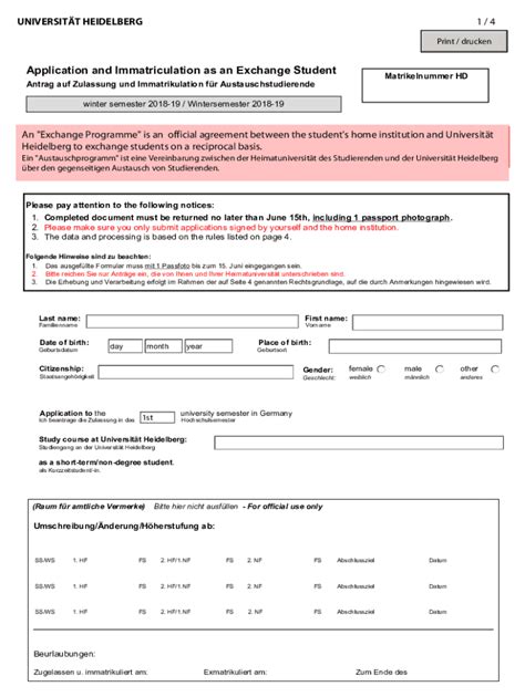 Fillable Online Fillable Online Antrag Auf Zulassung Und