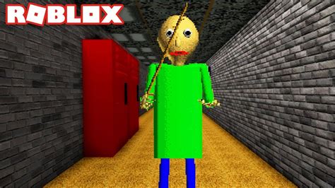 2 Jugadores En El Escape De Baldi En Roblox The Schoolhouse Con ...